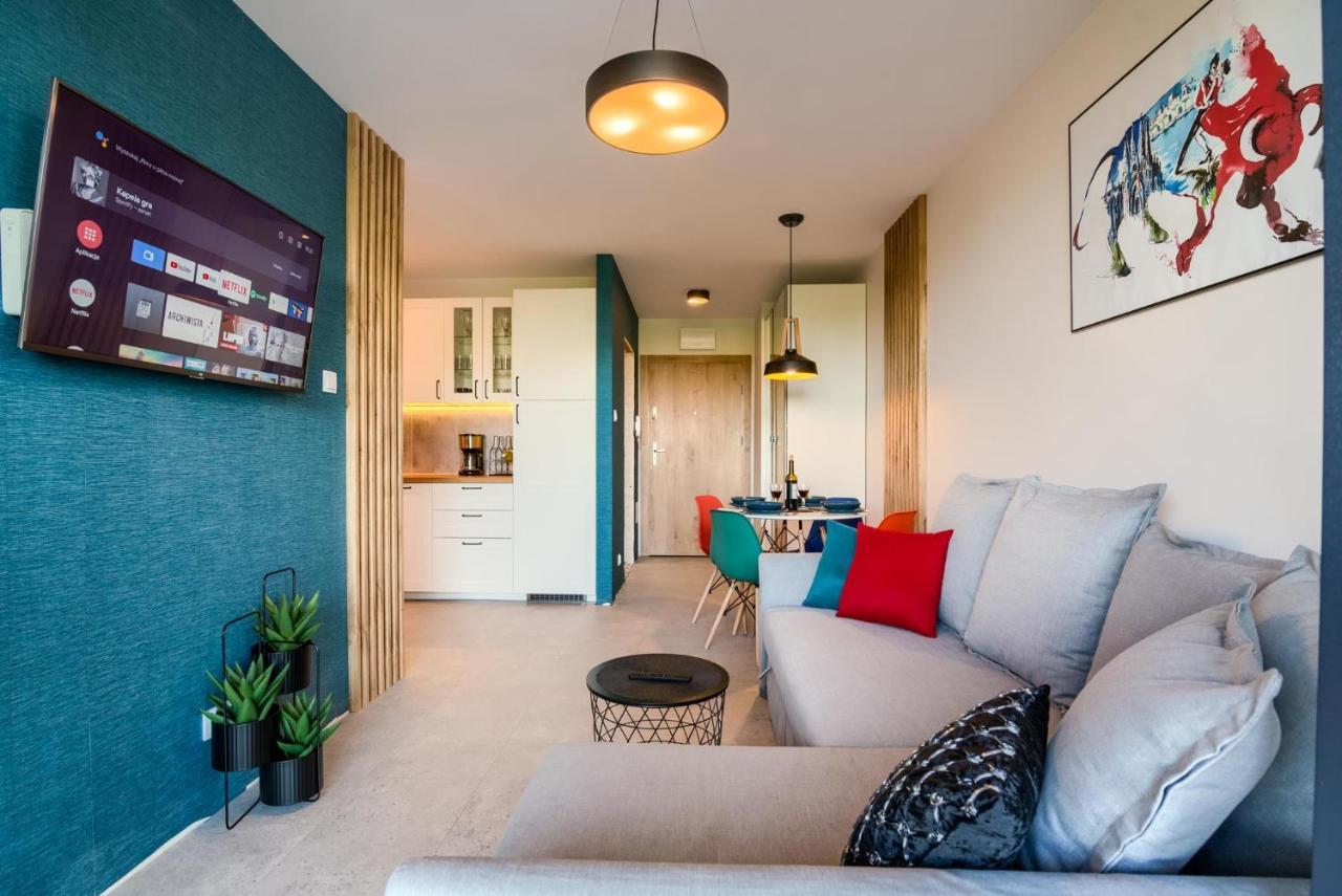 Z 1 Sypialnia Hiszpanski 40 F Perlowa Przystan - Apartament Kołobrzeg